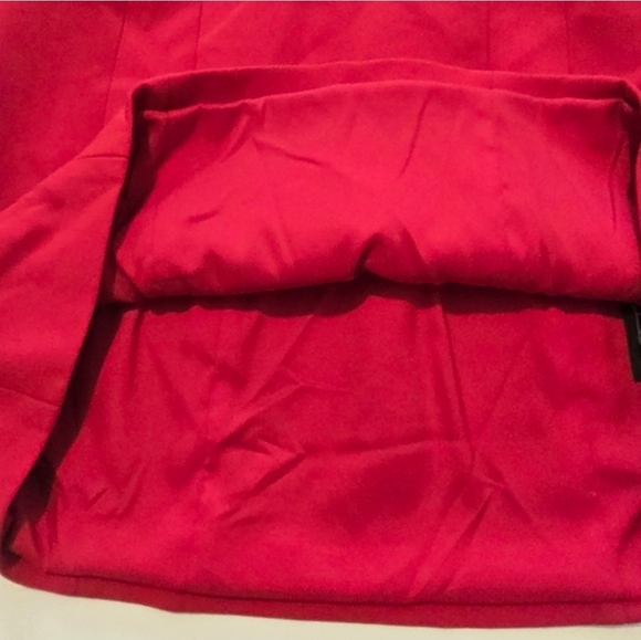 A.L.C. Elsie Mini Dress in Red Cocktail Sleeveless Strapless Size 2 - Picture 6 of 14